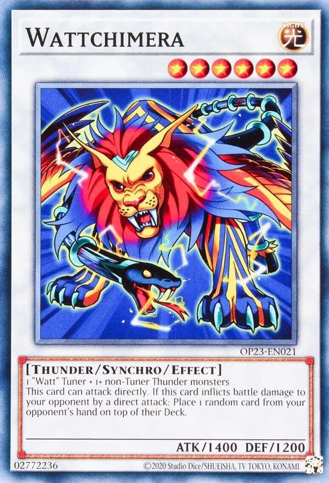 Image for Wattchimera (OTS Tournament Pack 23) (OP23-EN021) - YuGiOh