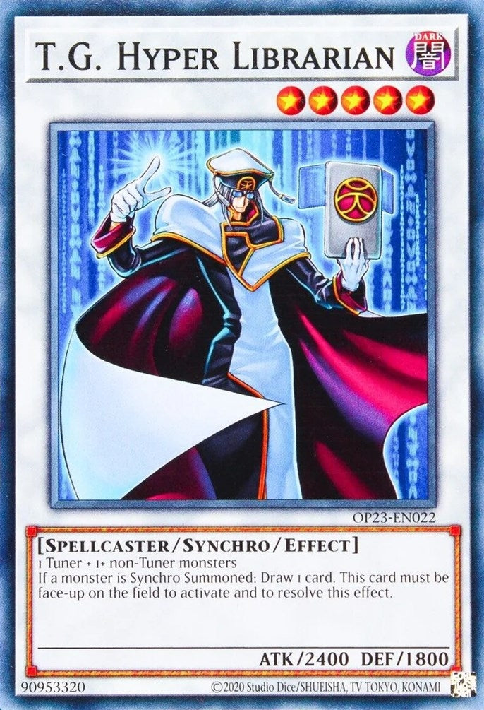 Image for T.G. Hyper Librarian (OTS Tournament Pack 23) (OP23-EN022) - YuGiOh