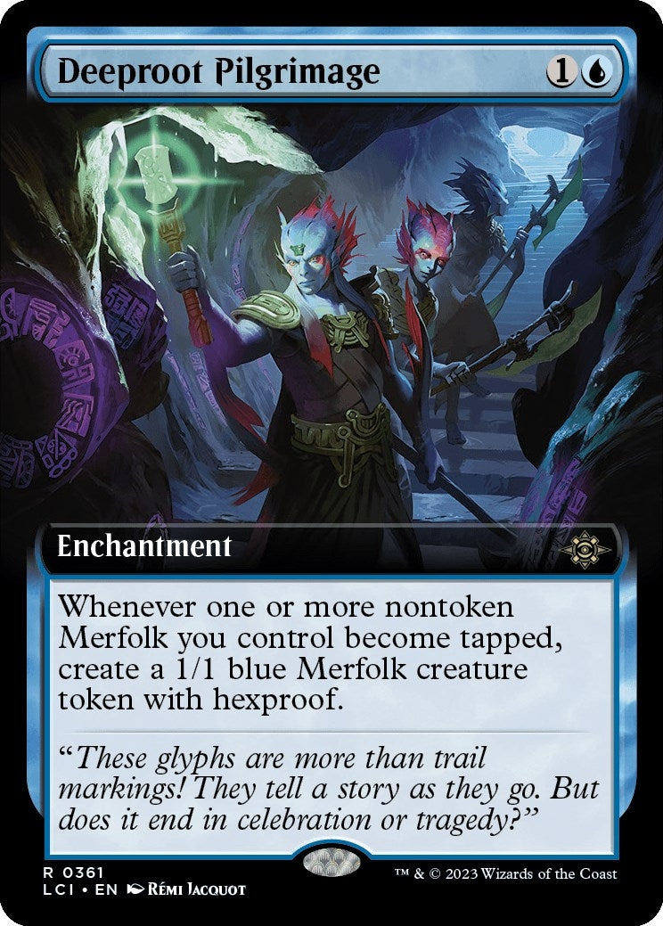 Image for Deeproot Pilgrimage (Extended Art) (The Lost Caverns of Ixalan) (361) - Magic: The Gathering