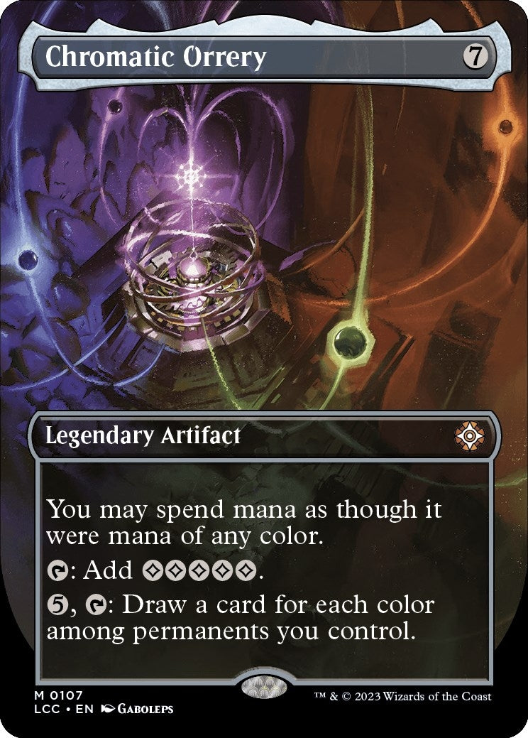 Image for Chromatic Orrery (Borderless) (Commander: The Lost Caverns of Ixalan) (107) - Magic: The Gathering