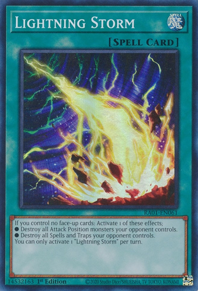 Image for Lightning Storm (25th Anniversary Rarity Collection) (RA01-EN061) - YuGiOh