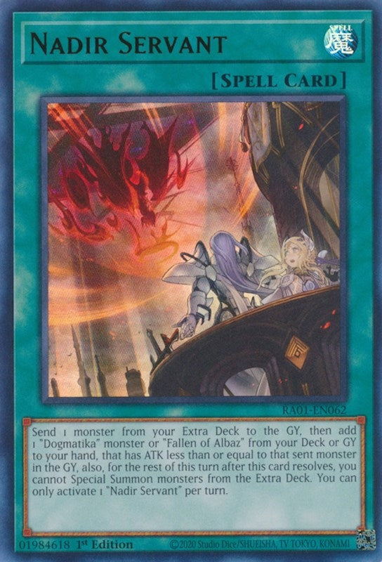 Image for Nadir Servant (UR) (25th Anniversary Rarity Collection) (RA01-EN062) - YuGiOh