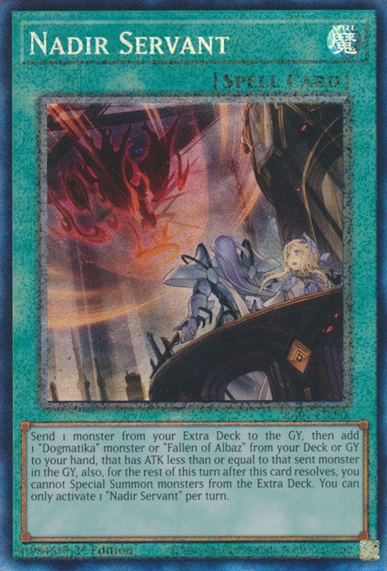 Image for Nadir Servant (PCR) (25th Anniversary Rarity Collection) (RA01-EN062) - YuGiOh