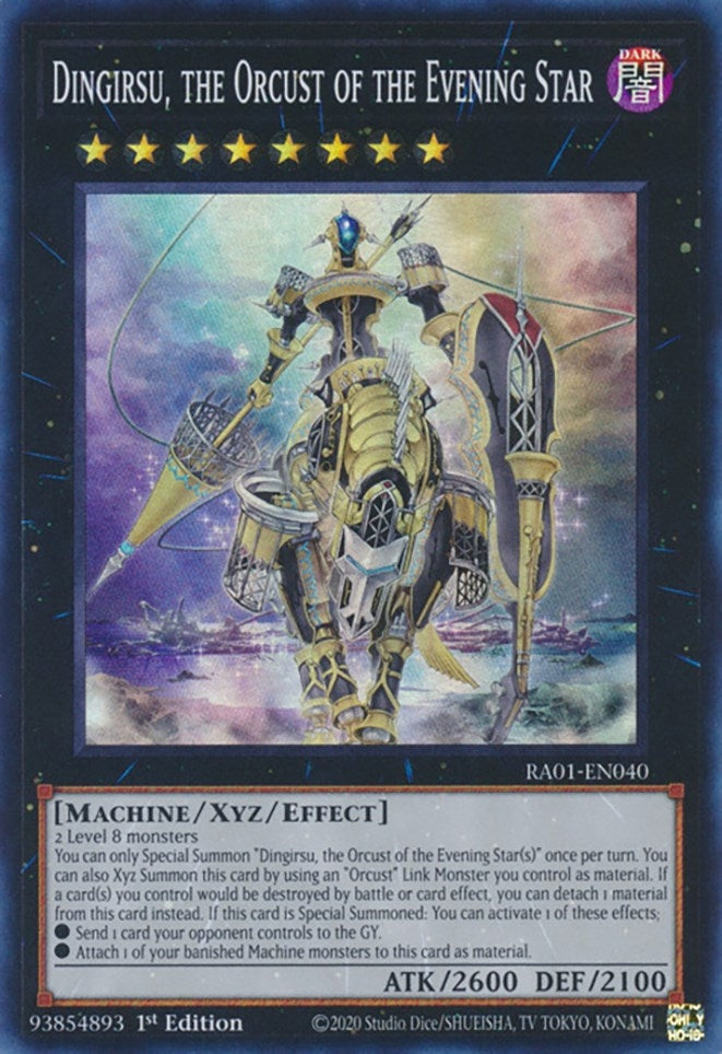 Image for Dingirsu, the Orcust of the Evening Star (25th Anniversary Rarity Collection) (RA01-EN040) - YuGiOh