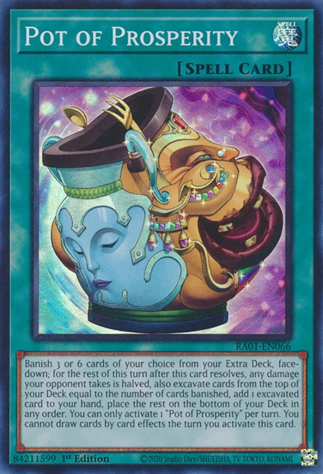 Image for Pot of Prosperity (25th Anniversary Rarity Collection) (RA01-EN066) - YuGiOh