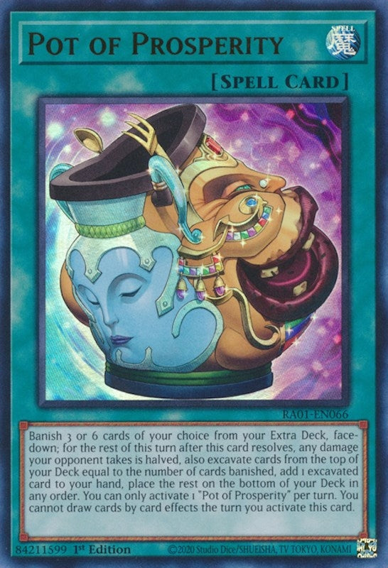 Image for Pot of Prosperity (UR) (25th Anniversary Rarity Collection) (RA01-EN066) - YuGiOh
