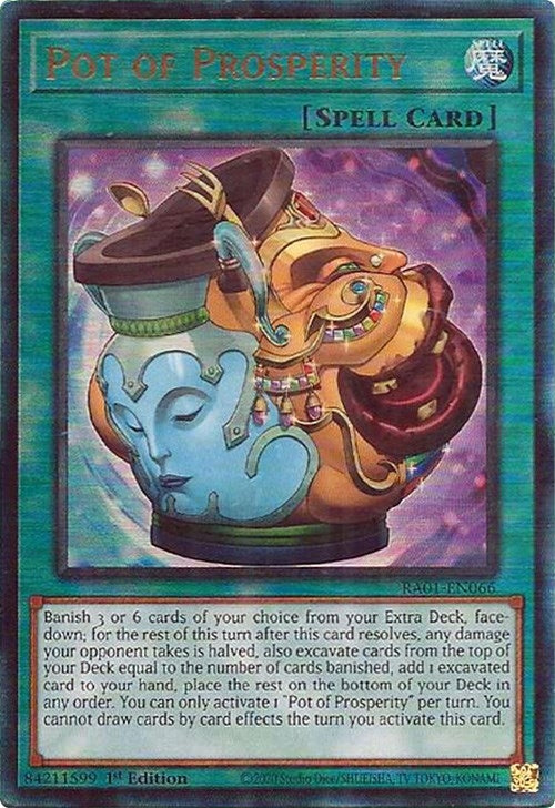 Image for Pot of Prosperity (PUR) (25th Anniversary Rarity Collection) (RA01-EN066) - YuGiOh