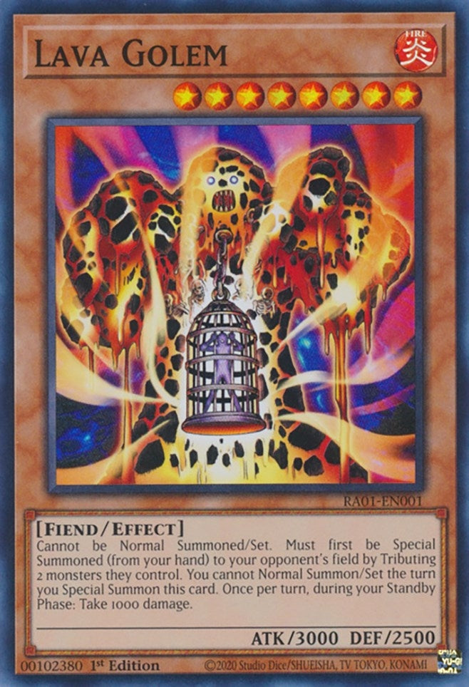 Image for Lava Golem (25th Anniversary Rarity Collection) (RA01-EN001) - YuGiOh
