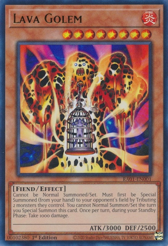 Image for Lava Golem (UR) (25th Anniversary Rarity Collection) (RA01-EN001) - YuGiOh