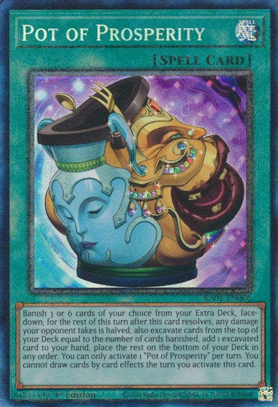 Image for Pot of Prosperity (PCR) (25th Anniversary Rarity Collection) (RA01-EN066) - YuGiOh