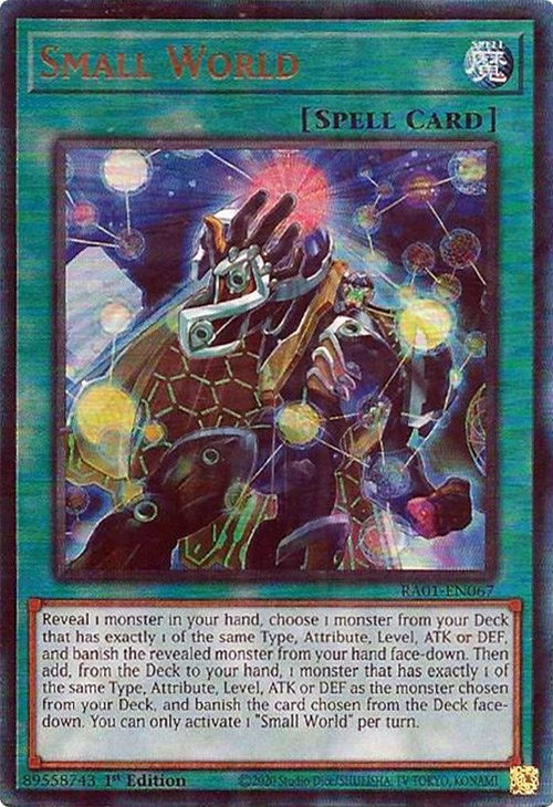 Image for Small World (PUR) (25th Anniversary Rarity Collection) (RA01-EN067) - YuGiOh