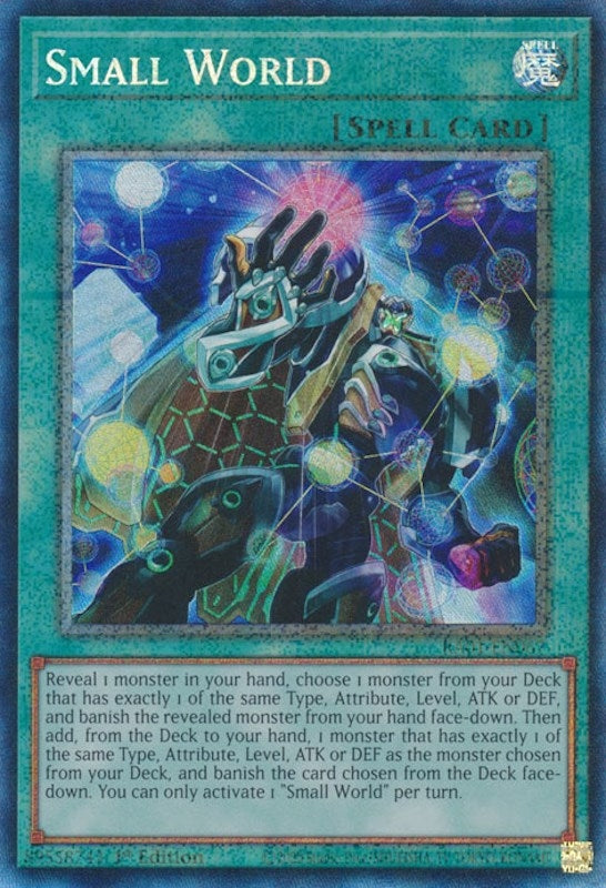 Image for Small World (PCR) (25th Anniversary Rarity Collection) (RA01-EN067) - YuGiOh