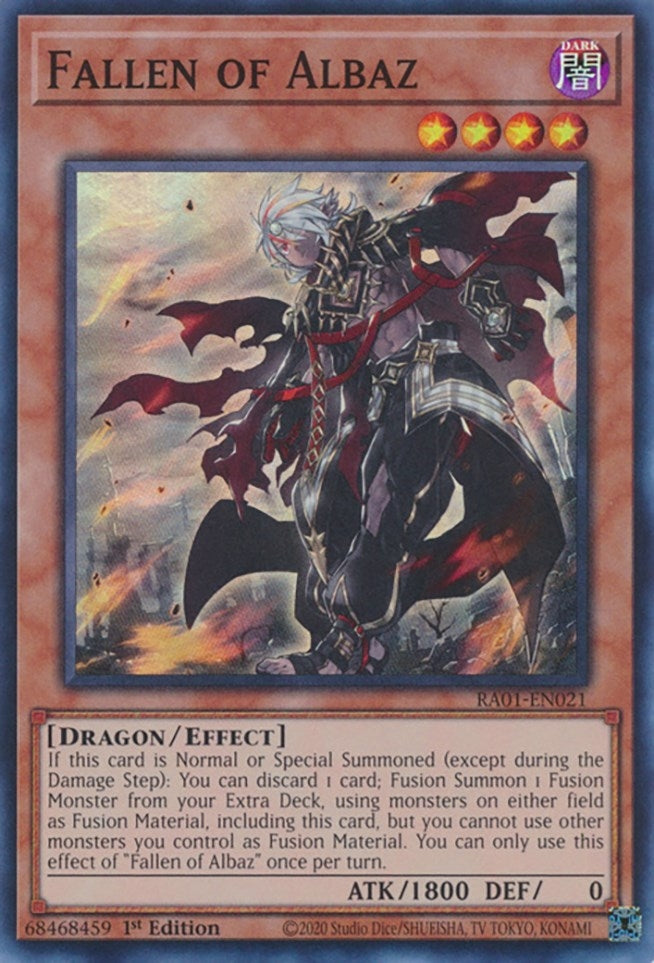 Image for Fallen of Albaz (25th Anniversary Rarity Collection) (RA01-EN021) - YuGiOh