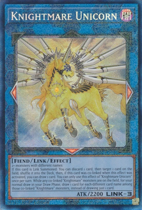 Image for Knightmare Unicorn (PCR) (25th Anniversary Rarity Collection) (RA01-EN043) - YuGiOh