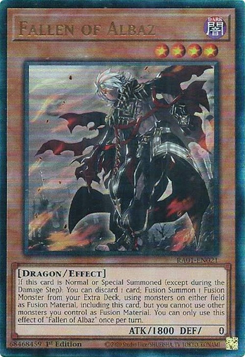 Image for Fallen of Albaz (PUR) (25th Anniversary Rarity Collection) (RA01-EN021) - YuGiOh