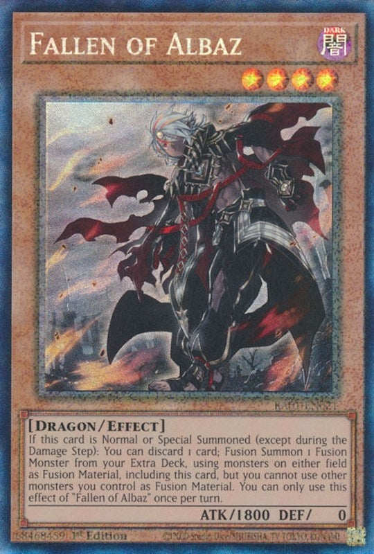Image for Fallen of Albaz (PCR) (25th Anniversary Rarity Collection) (RA01-EN021) - YuGiOh