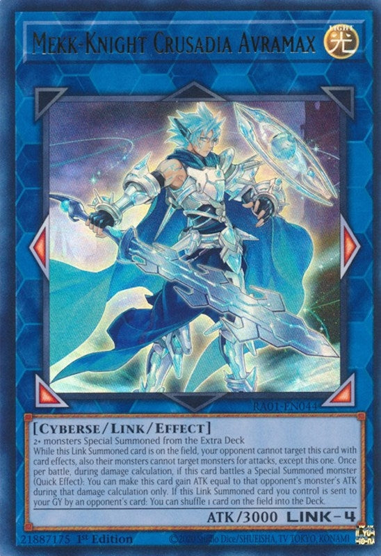 Image for Mekk-Knight Crusadia Avramax (UR) (25th Anniversary Rarity Collection) (RA01-EN044) - YuGiOh