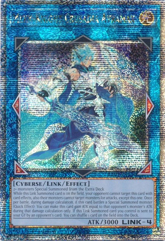 Image for Mekk-Knight Crusadia Avramax (Quarter Century Secret Rare) (25th Anniversary Rarity Collection) (RA01-EN044) - YuGiOh