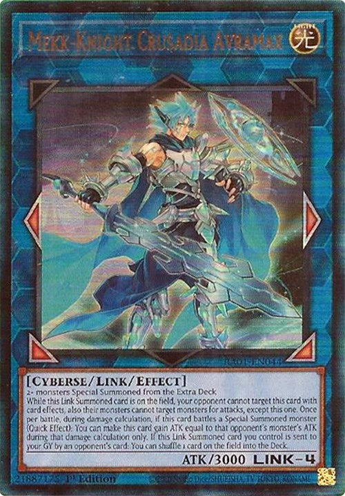 Image for Mekk-Knight Crusadia Avramax (PUR) (25th Anniversary Rarity Collection) (RA01-EN044) - YuGiOh