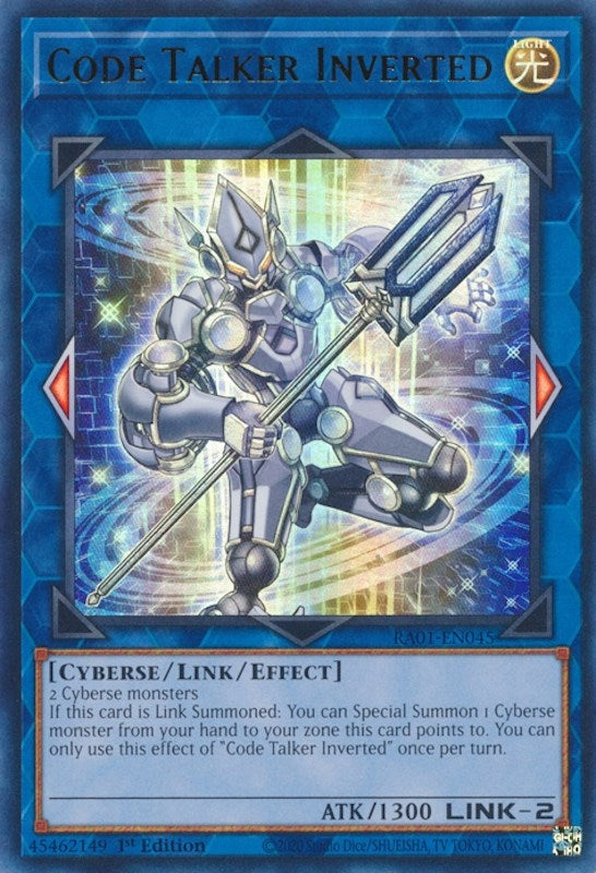 Image for Code Talker Inverted (UR) (25th Anniversary Rarity Collection) (RA01-EN045) - YuGiOh