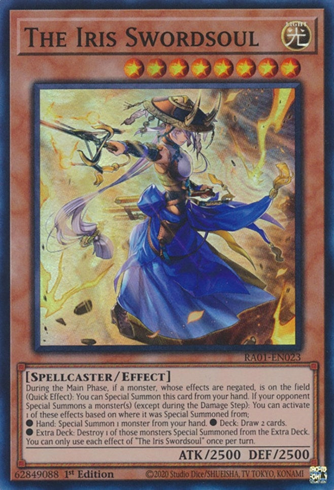 Image for The Iris Swordsoul (25th Anniversary Rarity Collection) (RA01-EN023) - YuGiOh