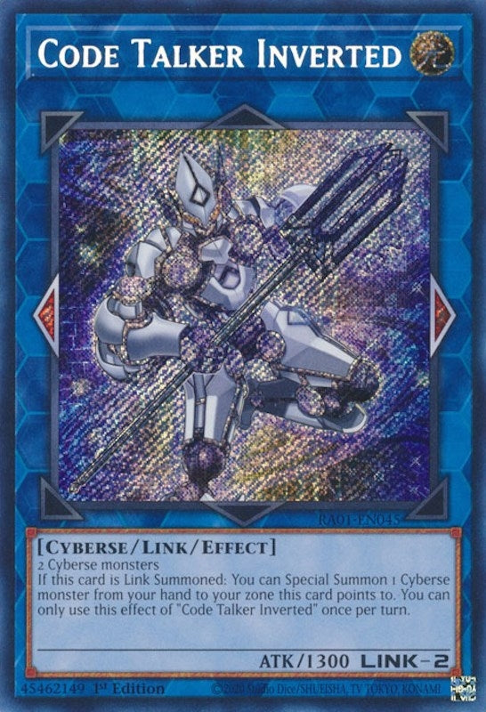 Image for Code Talker Inverted (Secret Rare) (25th Anniversary Rarity Collection) (RA01-EN045) - YuGiOh