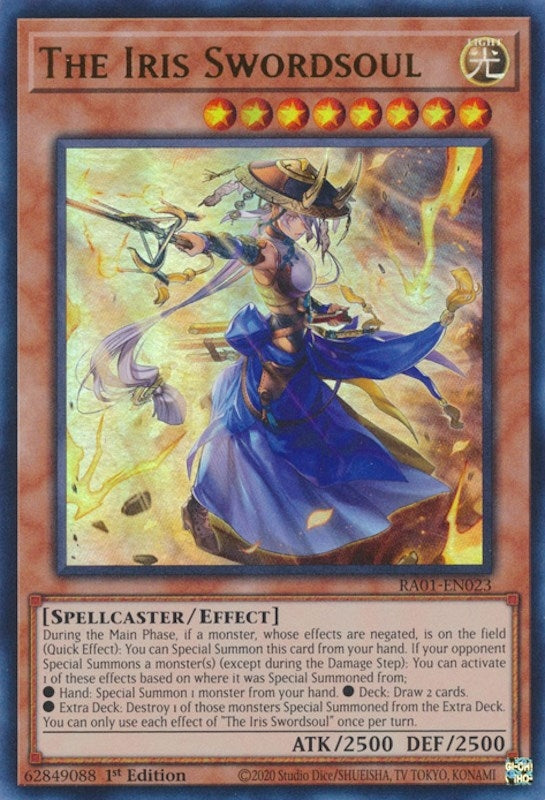 Image for The Iris Swordsoul (UR) (25th Anniversary Rarity Collection) (RA01-EN023) - YuGiOh