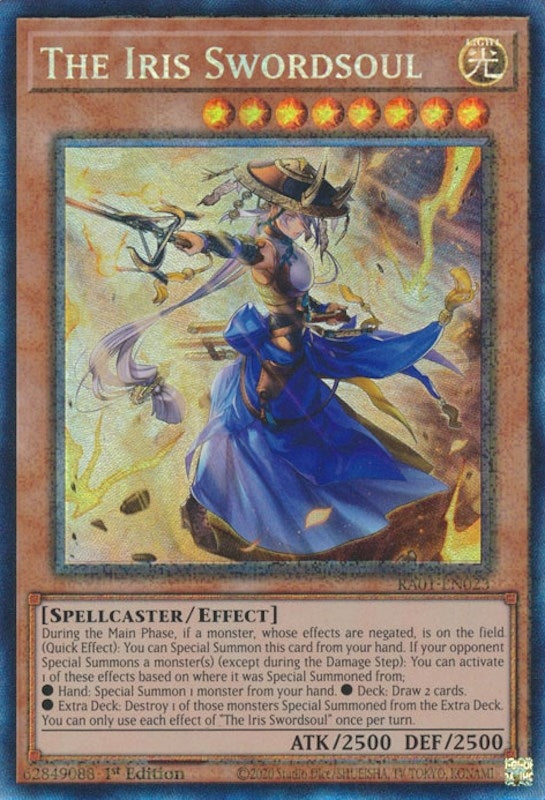 Image for The Iris Swordsoul (PCR) (25th Anniversary Rarity Collection) (RA01-EN023) - YuGiOh