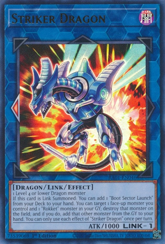 Image for Striker Dragon (UR) (25th Anniversary Rarity Collection) (RA01-EN046) - YuGiOh