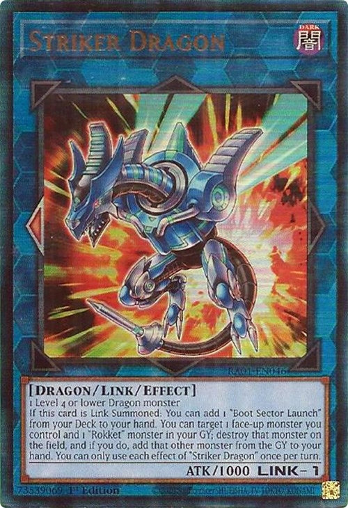Image for Striker Dragon (PUR) (25th Anniversary Rarity Collection) (RA01-EN046) - YuGiOh