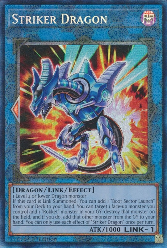 Image for Striker Dragon (PCR) (25th Anniversary Rarity Collection) (RA01-EN046) - YuGiOh