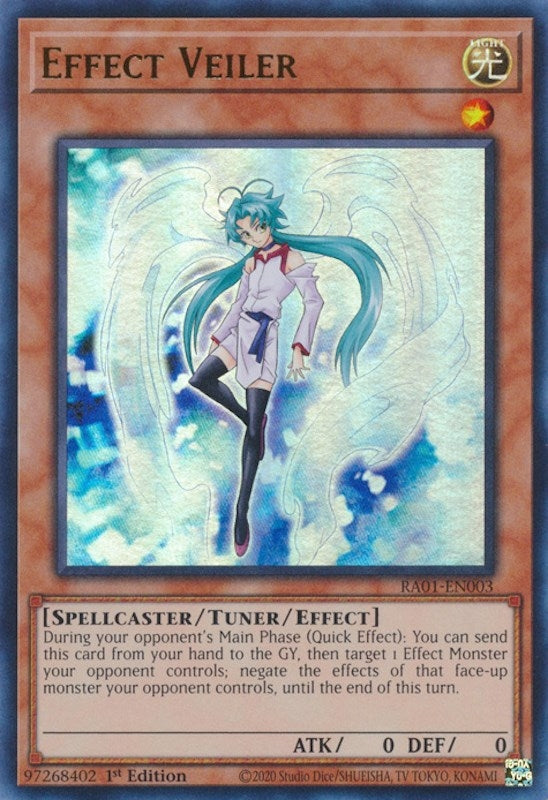 Image for Effect Veiler (UR) (25th Anniversary Rarity Collection) (RA01-EN003) - YuGiOh