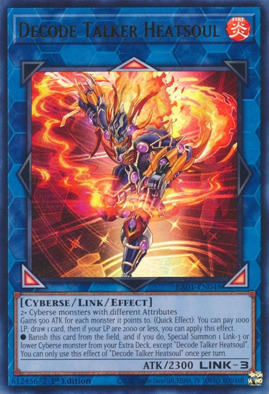 Image for Decode Talker Heatsoul (UR) (25th Anniversary Rarity Collection) (RA01-EN048) - YuGiOh