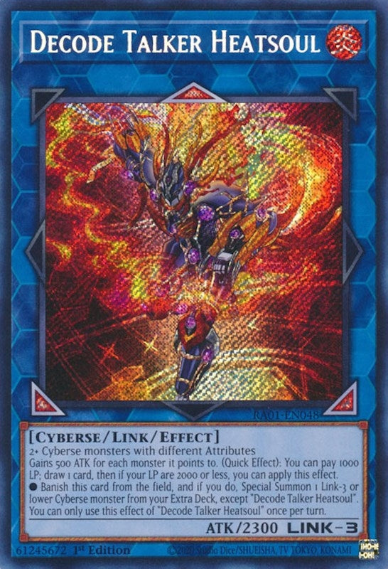 Image for Decode Talker Heatsoul (Secret Rare) (25th Anniversary Rarity Collection) (RA01-EN048) - YuGiOh