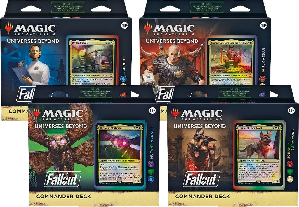 Image for Universes Beyond: Fallout Commander Deck Case - Magic: The Gathering