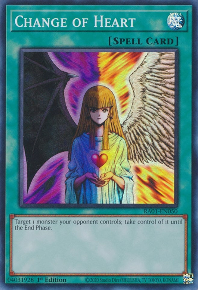 Image for Change of Heart (25th Anniversary Rarity Collection) (RA01-EN050) - YuGiOh