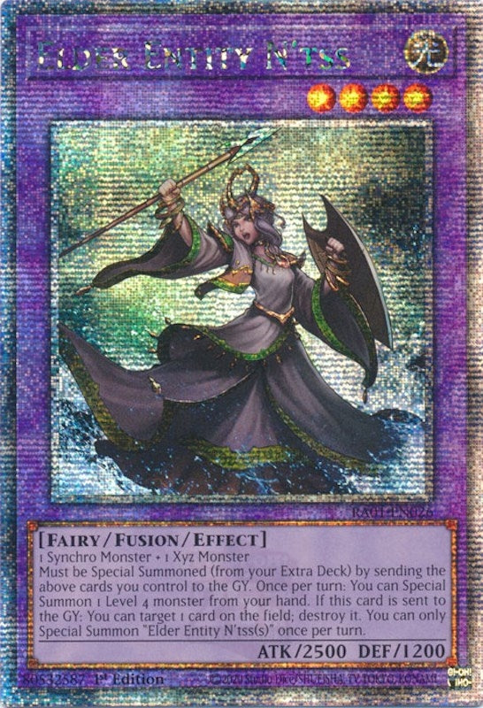 Image for Elder Entity N'tss (Quarter Century Secret Rare) (25th Anniversary Rarity Collection) (RA01-EN026) - YuGiOh