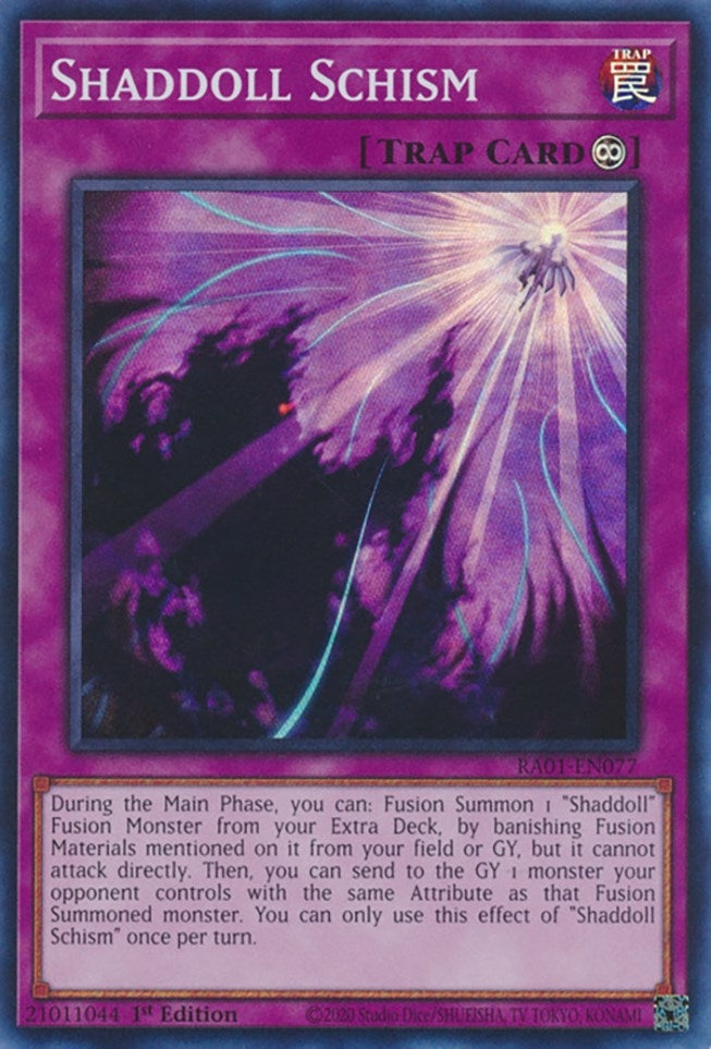 Image for Shaddoll Schism (25th Anniversary Rarity Collection) (RA01-EN077) - YuGiOh