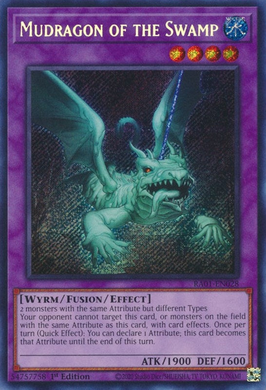 Image for Mudragon of the Swamp (Secret Rare) (25th Anniversary Rarity Collection) (RA01-EN028) - YuGiOh