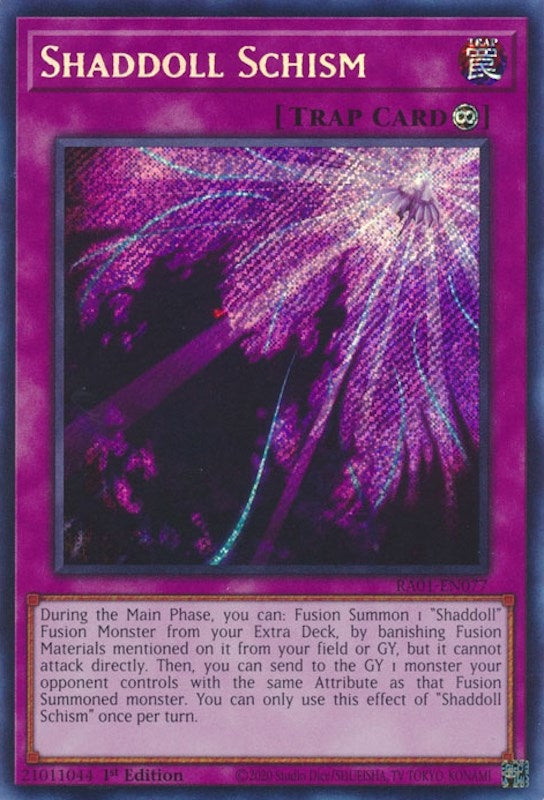 Image for Shaddoll Schism (Secret Rare) (25th Anniversary Rarity Collection) (RA01-EN077) - YuGiOh