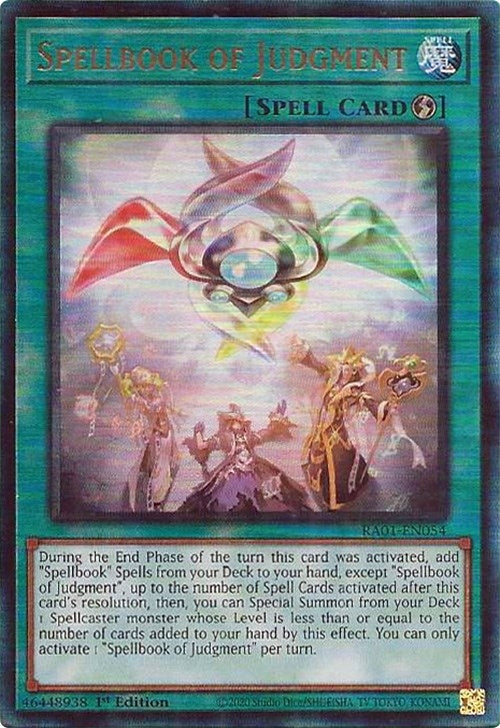 Image for Spellbook of Judgment (PUR) (25th Anniversary Rarity Collection) (RA01-EN054) - YuGiOh