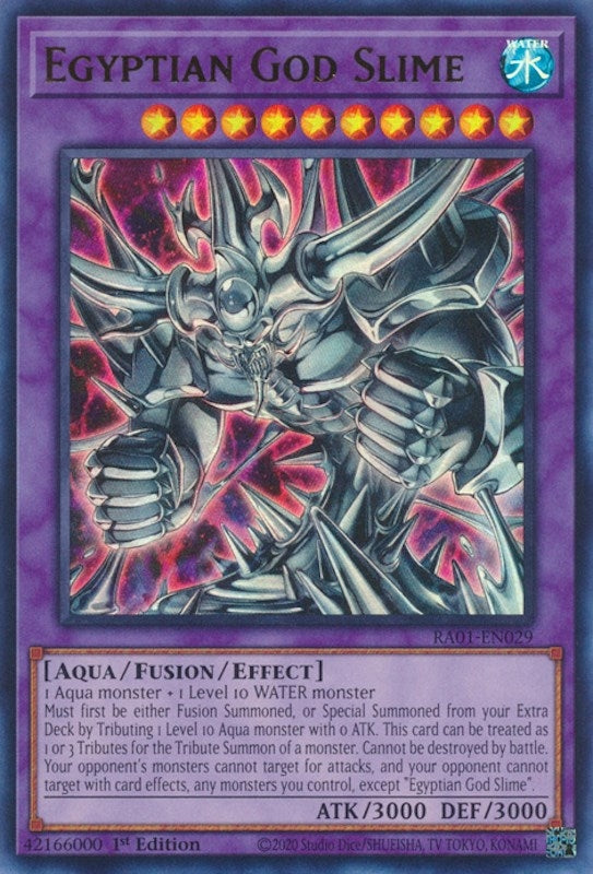 Image for Egyptian God Slime (UR) (25th Anniversary Rarity Collection) (RA01-EN029) - YuGiOh