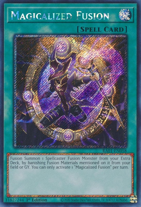 Image for Magicalized Fusion (Platinum Secret Rare) (25th Anniversary Rarity Collection) (RA01-EN058) - YuGiOh