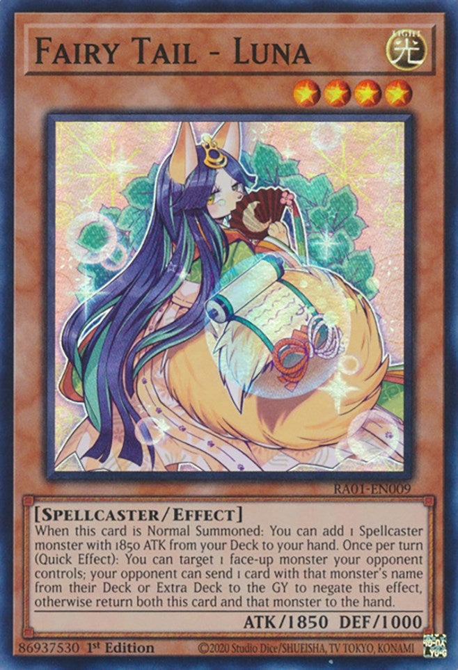 Image for Fairy Tail - Luna (25th Anniversary Rarity Collection) (RA01-EN009) - YuGiOh