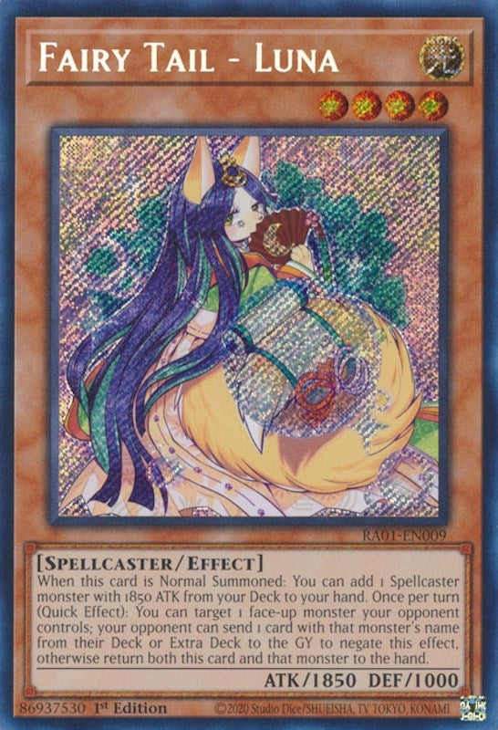 Image for Fairy Tail - Luna (Secret Rare) (25th Anniversary Rarity Collection) (RA01-EN009) - YuGiOh