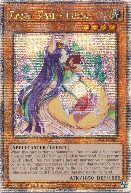 Image for Fairy Tail - Luna (Quarter Century Secret Rare) (25th Anniversary Rarity Collection) (RA01-EN009) - YuGiOh