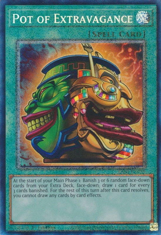 Image for Pot of Extravagance (PCR) (25th Anniversary Rarity Collection) (RA01-EN059) - YuGiOh