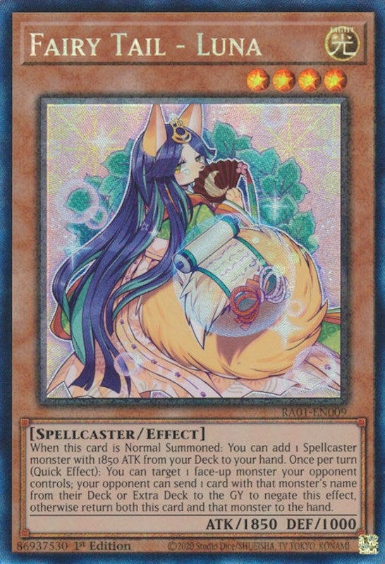 Image for Fairy Tail - Luna (PCR) (25th Anniversary Rarity Collection) (RA01-EN009) - YuGiOh
