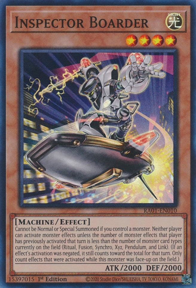 Image for Inspector Boarder (25th Anniversary Rarity Collection) (RA01-EN010) - YuGiOh