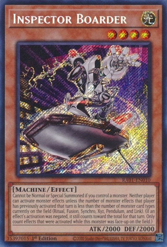 Image for Inspector Boarder (Secret Rare) (25th Anniversary Rarity Collection) (RA01-EN010) - YuGiOh